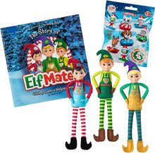 Load image into Gallery viewer, The Elf on the Shelf Elf Mates Tri-Pack and Elf Pets Mini Mystery Figure