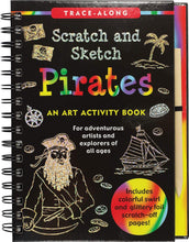 Load image into Gallery viewer, Scratch and Sketch - Pirates: An Art Activity Book