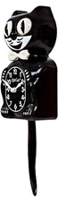 Load image into Gallery viewer, Classic Black Kit-Cat® Klock: Retro Style with Moving Eyes and Tail, 15.5"