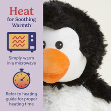 Load image into Gallery viewer, Warmies Microwavable &amp; Weighted Plush - Penguin, Small