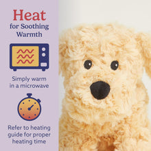 Load image into Gallery viewer, Warmies Microwavable &amp; Weighted Plush - Golden Dog, Small