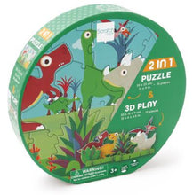 Load image into Gallery viewer, Scratch Europe - 3D Play Puzzle: DINOSAURS, 36 pieces