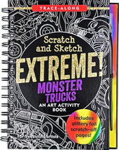 Load image into Gallery viewer, Scratch and Sketch - Extreme! Monster Trucks: An Art Activity Book