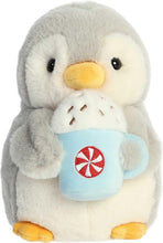 Load image into Gallery viewer, Aurora Pompom Penguins Holiday Set of 3: Stocking, Tree, and Latte