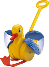 Load image into Gallery viewer, Quercetti Quack and Flap Duck Push Toy