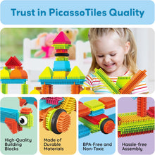 Load image into Gallery viewer, Picasso Tiles - Hedgehog 3-D Building Blocks: 116 Piece Set