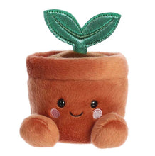Load image into Gallery viewer, Aurora Mini Terra Potted Plant Palm Pals Adorable Stuffed Animal Brown 4.5"