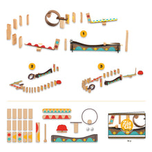 Load image into Gallery viewer, Djeco Zig and Go Reaction Construction Set - Dring