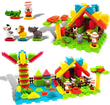 Load image into Gallery viewer, PicassoTiles - Hedgehog 3-D Building Blocks: Safari Set