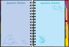 Load image into Gallery viewer, Scratch and Sketch - At the Aquarium: An Art Activity Book