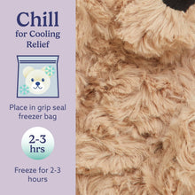 Load image into Gallery viewer, Warmies Microwavable &amp; Weighted Plush - Brown Curly Bear, Small