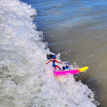 Load image into Gallery viewer, Surfer Dudes Classics Wave Powered Mini-Surfer and Surfboard Toy - Voss Victoria and Bulken