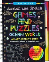 Load image into Gallery viewer, Scratch and Sketch - Ocean World: An Art Activity Book