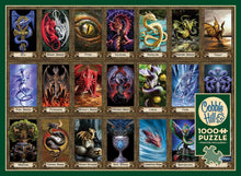 Load image into Gallery viewer, Cobble Hill 1,000 Piece Jigsaw Puzzle - Dragon Oracle (Poster Included)