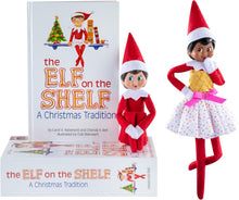 Load image into Gallery viewer, The Elf on the Shelf - A Christmas Tradition (Blue Eyed Girl Scout Elf) &amp; Ice Cream Party Dress