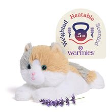 Load image into Gallery viewer, Warmies Microwavable &amp; Weighted Plush - Calico Cat, Small