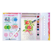 Load image into Gallery viewer, Bright Stripes - Watercolor Journal: Forest Flora
