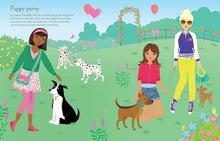 Load image into Gallery viewer, Usborne - Sticker Dolly Dressing Activity Book: DOGS &amp; PUPPIES