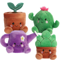 Load image into Gallery viewer, Aurora Palm Pals Botany Bundle: Terra Potted Plant, Gigi Succulent, Prickles Cactus, and Flo Watering Can