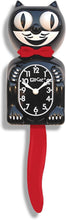 Load image into Gallery viewer, Kit-Cat® Klock, Limited Edition, Crimson Royale, Black/Red Bow Tie &amp; Tail, 15.5"