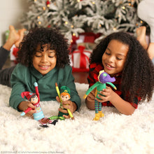 Load image into Gallery viewer, The Elf on The Shelf: Scout Elf Dark Tone with Elf Mates Dark Tone Super Pack - 1 Scout Elf, 3 Elf Dolls, and 3 Elf Shirts