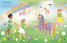 Load image into Gallery viewer, Usborne - Sticker Dolly Dressing Activity Book: RAINBOW UNICORNS
