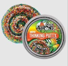 Load image into Gallery viewer, Crazy Aaron's Mini Thinking Putty Triceratops