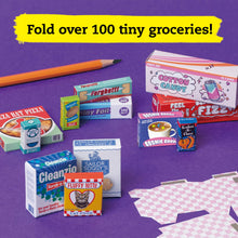 Load image into Gallery viewer, Klutz Press - Super Mini Market: Fold 100 Tiny Off-Brand Groceries!
