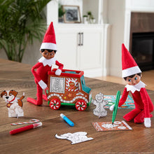 Load image into Gallery viewer, The Elf on the Shelf: Polar Props - DIY Sweet Truck, Polar Pizza Truck, and Toasty Roasty Set