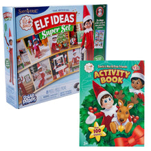 Load image into Gallery viewer, The Elf on the Shelf Bundle: The Official Elf Ideas Super Set and Santa's Activity Book