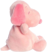 Load image into Gallery viewer, Aurora Adorable Palm Pals Plush - Snoopy, 5" - Pink