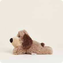 Load image into Gallery viewer, Warmies Microwavable &amp; Weighted Plush - Brown Dog, Small