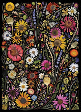 Load image into Gallery viewer, Cobble Hill 1,000 Piece Jigsaw Puzzle - Flower Press: Happiness (Poster Included)