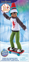 Load image into Gallery viewer, The Elf on the Shelf - MagiFreez: Holly Jolly Ollie Skateboarder
