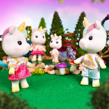 Load image into Gallery viewer, Honey Bee Acres Rainbow Ridge Daydreamers Unicorn Family