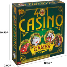 Load image into Gallery viewer, Anker Play - 4-in-1 Casino Games: Craps, Poker, Black Jack &amp; Roulette