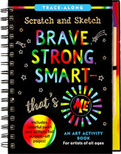 Load image into Gallery viewer, Scratch &amp; Sketch Brave, Strong &amp; Smart -- That's Me!  - COPY - 7962