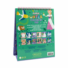 Load image into Gallery viewer, Floss &amp; Rock - Magic Water Color-In Pad Easel and Pen: Fairy Tale Magic