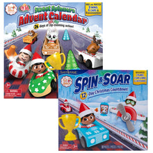 Load image into Gallery viewer, The Elf on the Shelf Advent Set: Sweet Spinners Advent + Spin &amp; Soar Advent Calendar