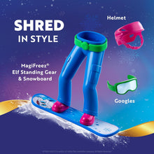 Load image into Gallery viewer, The Elf on the Shelf - MagiFreez: Swish and Sleigh Snowboard Set (Scout Elf Not Included)