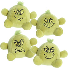 Load image into Gallery viewer, Aurora Dr. Seuss Grinch Stress Balls Plush - Set of 4
