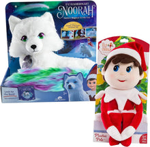 Load image into Gallery viewer, Elf on The Shelf Bundle: Extrodinary Noorah and 17" Plushee Pal Girl Light