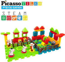 Load image into Gallery viewer, PicassoTiles - Hedgehog 3-D Building Blocks: Safari Set