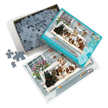 Load image into Gallery viewer, Cobble Hill 350 Piece Jigsaw Puzzle - Porch Pals (Poster Included), Family Pieces