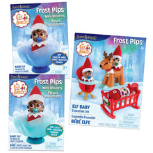 Load image into Gallery viewer, The Elf on the Shelf - Frost Pips: Boy &amp; Girl and Nursery Essentials Play Set (Dark-Tone)
