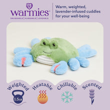 Load image into Gallery viewer, Warmies Microwavable &amp; Weighted Plush - Blue Crab, Large
