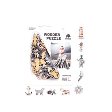 Load image into Gallery viewer, Geek Toys World - Piecezz Mini Wooden Puzzle: Lighthouse, 40 pieces