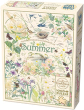 Load image into Gallery viewer, Cobble Hill 1,000 Piece Jigsaw Puzzle - Country Diary: Summer (Poster Included)