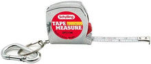 Load image into Gallery viewer, Schylling Mini Tape Measure Keychain with Carabiner - Working 3 Foot Pocket Tape Meaure
