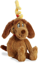 Load image into Gallery viewer, Aurora Plush - Bundle of 2: Grinch Santa &amp; Max with Antler, 18"
